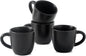 HASENSE 7OZ Espresso Cups, Ceramic Cappuccino Cups Set of 4 by Hasense