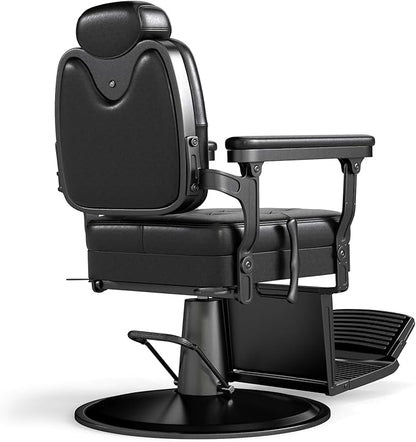 Artist hand Barber Chair for Hair Stylist, All Purpose Hydraulic Recline Salon Chair, Heavy Duty Barber Chairs, Professional Barbershop Beauty Spa Equipment