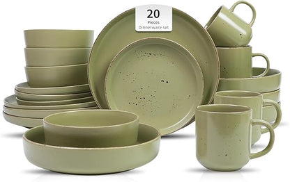 HomeVSS 20-Piece Dinnerware Set by HomeVSS