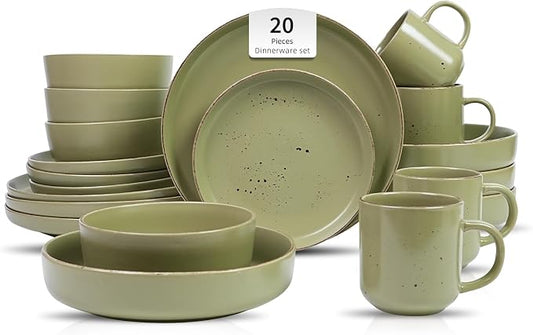 HomeVSS 20-Piece Dinnerware Set by HomeVSS