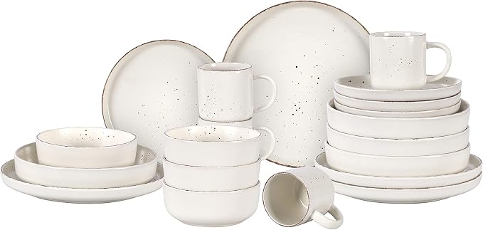 HomeVSS 20-Piece Dinnerware Set - Image 2