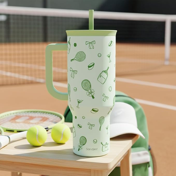 SANDJEST Tennis 40oz Tumbler - Image 7