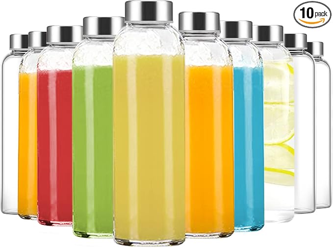 Luxfuel Clear Glass Bottles by Luxfuel