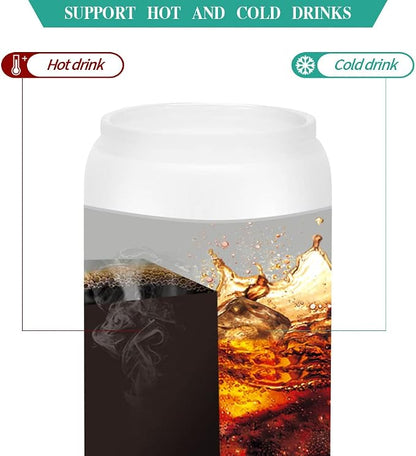 WHEATHUSK 20 Pack Sublimation Glass Cups Frosted 16oz Blanks Sublimation - Image 4