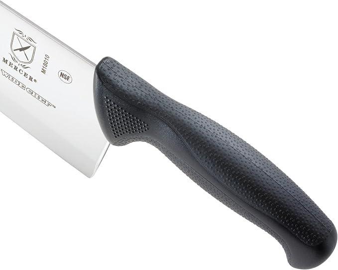Mercer Culinary M18010 Millennia Black Handle, 10-Inch Wide Hollow Ground - Image 4