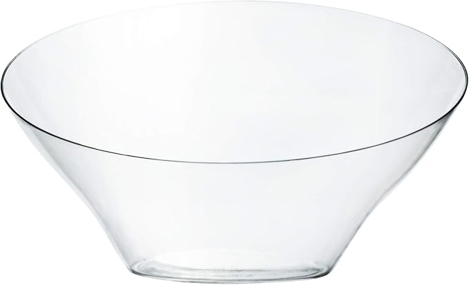 PLASTICPRO Disposable Angled Plastic Bowls Round Small Serving Bowl, Elegant - Image 6