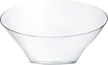 PLASTICPRO Disposable Angled Plastic Bowls Round Small Serving Bowl, Elegant - Image 6
