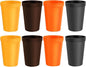8-Pack 15.2oz Plastic Cups, BPA-Free Reusable Drinking Cups, Unbreakable PP by Unknown