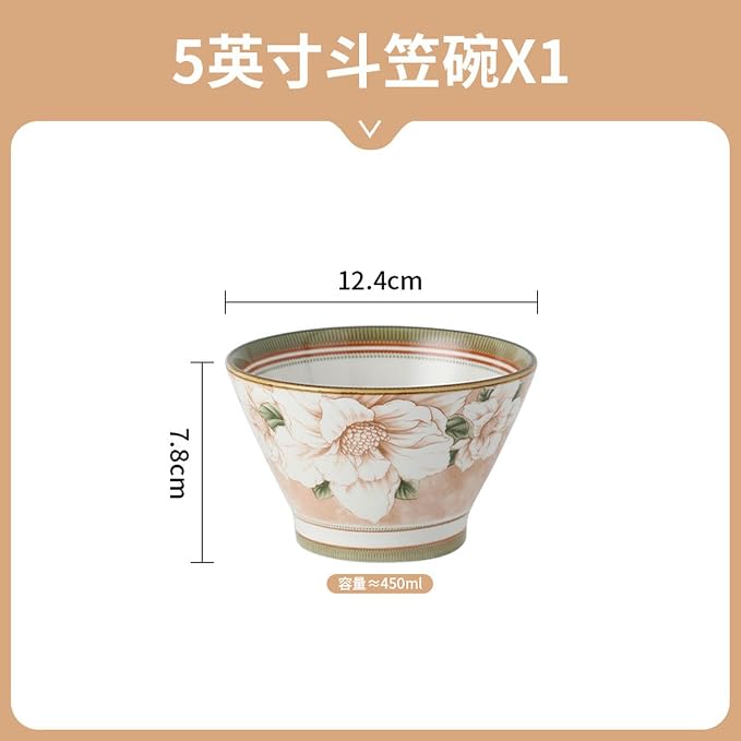 Japanese-style personalized household ceramic tableware, restaurant matching - Image 2