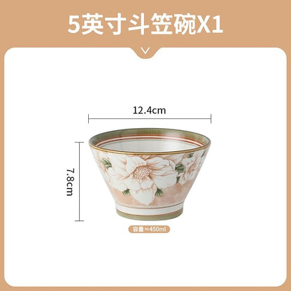 Japanese-style personalized household ceramic tableware, restaurant matching - Image 2