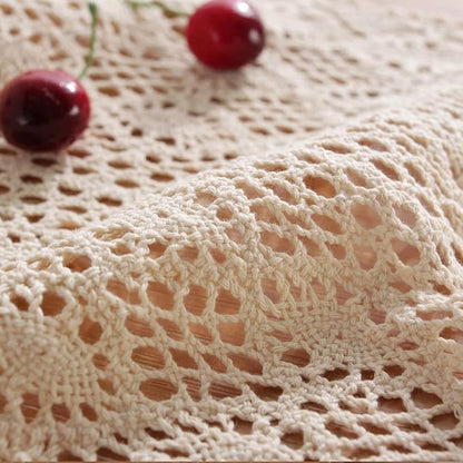meioro Mesh Woven Table Runners, 12x94 Inch Boho Cotton Table Runner - Image 5