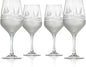 Rolf Glass | Regatta All Purpose Stemmed Wine Glass 19.5 Ounce | Set of 4 | Lead-free Glassware | Elegant Engraved Wine Glass Set | Nautical Sailboat Design