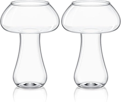 Cunhill 2 Pcs Glass Cup 10 oz Drinking Glassware Creative Cocktail Martini by Cunhill
