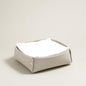 OLETHA Napkin Holder for Luncheon Napkins - Aesthetic Desk Decor for Kitchen & Dining Table - Light Taupe
