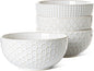 LE TAUCI Large Soup Bowl 42 OZ, Ceramic Kitchen Bowl Set by LETAUCI