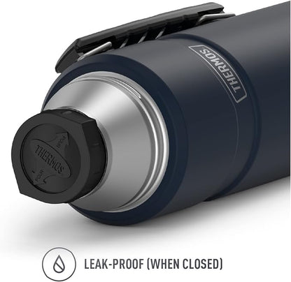 THERMOS Stainless King Vacuum-Insulated Beverage Bottle, 40 Ounce, Midnight Blue - Image 3