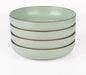 famiware Mercury Pasta Bowls Set of 4, 33 oz Large Salad Bowls, Light Green | by Famiware