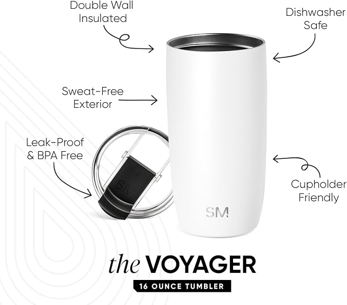 Simple Modern Travel Coffee Mug - Image 2