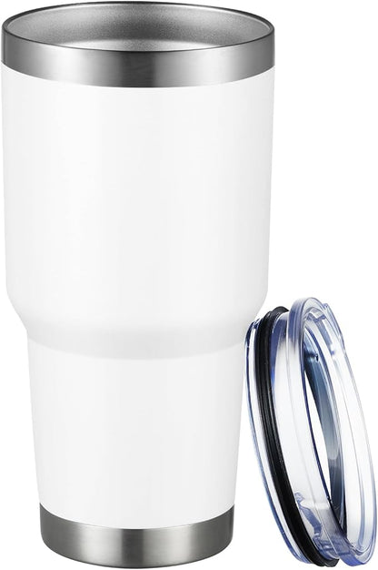 MEWAY 30oz Tumbler Double Wall Vacuum Insulated Travel Mug, Stainless Steel by MEWAY