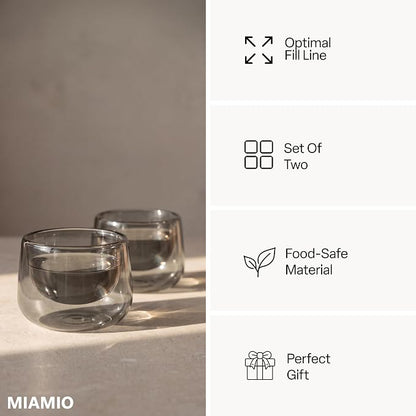MIAMIO - Coffee Glasses/Double-Walled Glasses Set - Lagoa | Double-walled - Image 7
