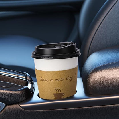 BYSNOW 100 pack 12 oz Disposable Coffee Cups - Image 6