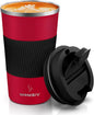 MOMSIV 17oz Travel Coffee Mug, Insulated Coffee Cup by MOMSIV