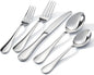 18/10 Stainless Steel Silverware Set by KINGSTONE