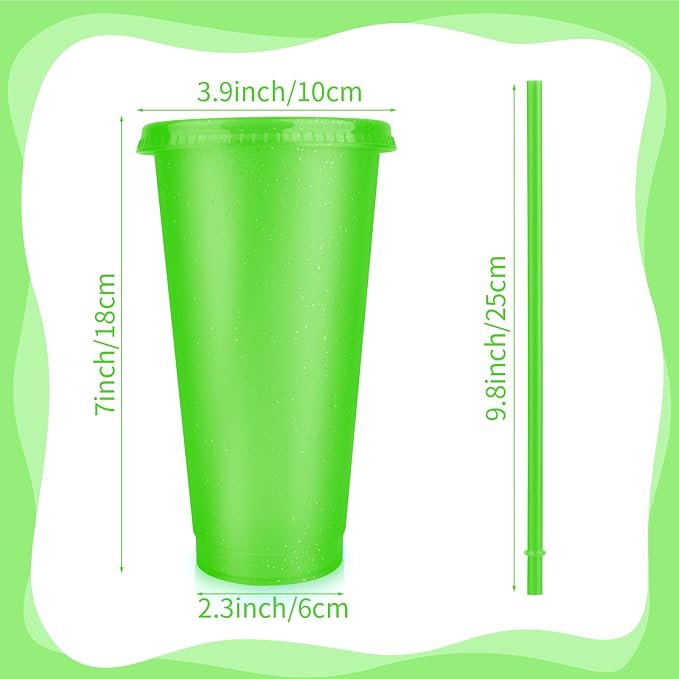 Hxezoc 16-Piece Reusable Cups - Image 2