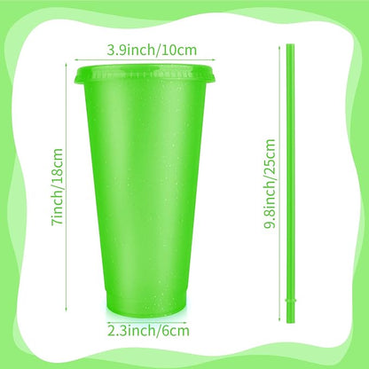 Hxezoc 16-Piece Reusable Cups - Image 2