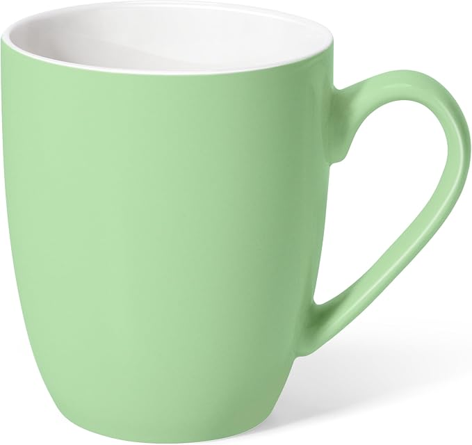 Urbanstrive 16 oz Large Coffee Mugs Set of 4 Ceramic Coffee Mug White Coffee - Image 9