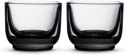 Fellow Pirch Espresso Shot Glasses 3.5 oz, Weighted Thick Glass | Demitasse Cups by Unknown