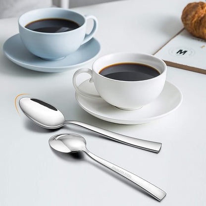 E-far 60-Piece Silverware Set, Stainless Steel Flatware Set Service - Image 6