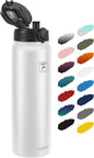 Fanhaw 40 oz Insulated Stainless Steel Water Bottle by FANHAW