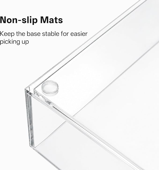 HBlife Acrylic Guest Towel, Paper Napkin Holder Tray - Image 3
