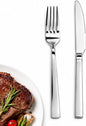 SANTUO 12-Piece Stainless Steel Dinner Knife and Fork Set by SANTUO