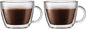 Bodum 15oz Double Wall Latte Mug, High-Heat Borosilicate Glass by Bodum