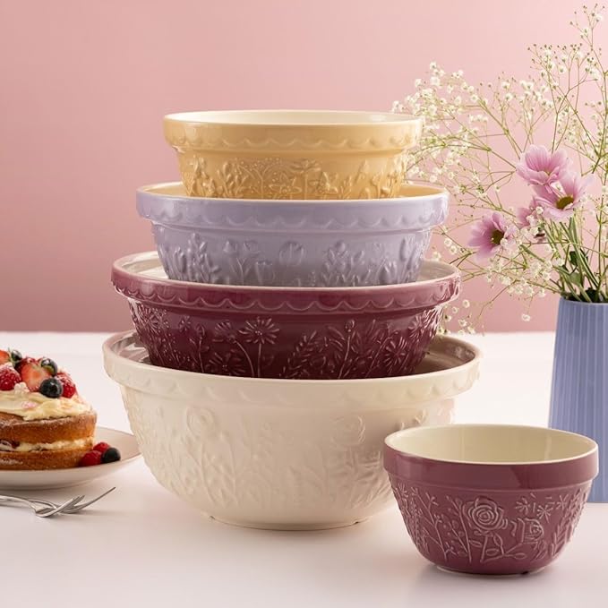 Mason Cash In The Meadow 4-Piece Mixing Bowl Set - Image 2