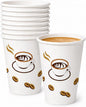 King Zak 16 oz Paper Hot Cups, Rolled Rim, To-Go Cups, Hot Coffee, Tea and Cocoa by KingZak