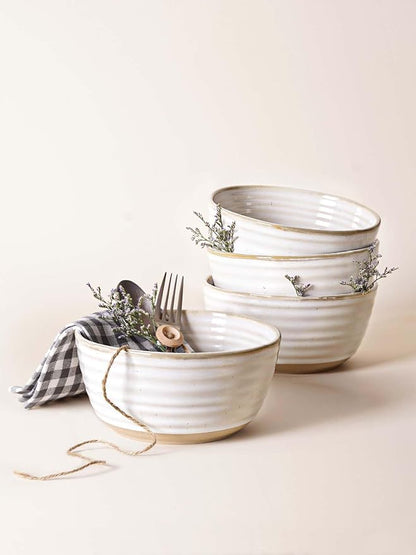 LE TAUCI Large Soup Bowl 42 oz, Ceramic Kitchen Bowl Set - Image 6