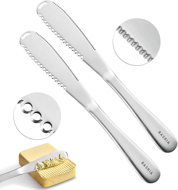 3-in-1 Stainless Steel Butter Knife by RASRIA