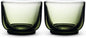 Fellow Pirch Cortado Cups 4.5 oz, Soda Lime Glass Woodland | Curved Interior by Unknown