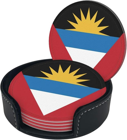 Antigua and Barbuda Flag Coasters - Image 2