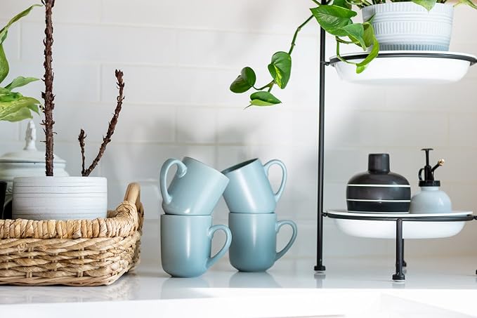 Everything Kitchens Modern Flat Dinnerware Collection - Image 3