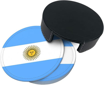 Argentina Flag Coasters for Drinks - Image 9