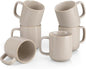 vancasso 16 oz Coffee Mugs Set of 6, Large Ceramic Mug by vancasso