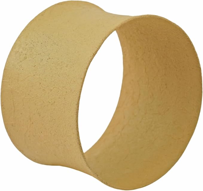 ITOS365 Cream Napkin Rings Set of 12, Round Metal Napkin Ring Holder, Napkin - Image 5