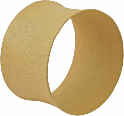 ITOS365 Cream Napkin Rings Set of 12, Round Metal Napkin Ring Holder, Napkin - Image 5