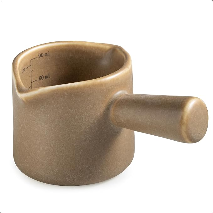 Espresso Measuring Cup, Ceramic Espresso Cup by YHOSSEUN