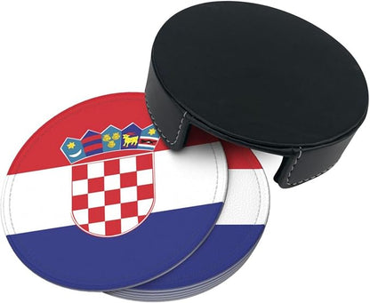 Croatian Flag Coasters for Drinks - Image 9
