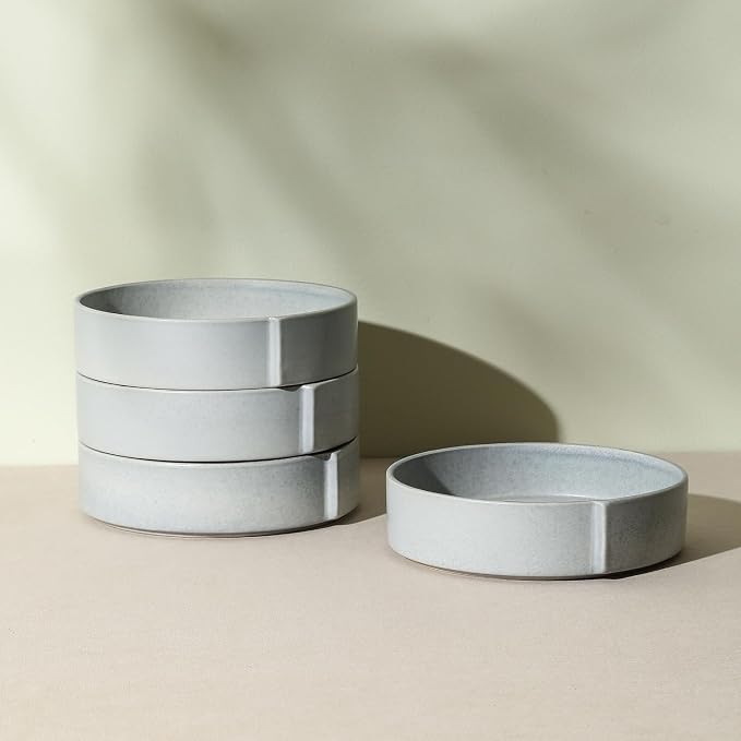 Stone Lain Bao 4-Piece Pasta Bowl Set Stoneware - Image 2